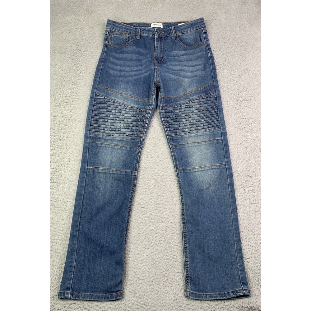 Ring of Fire Jeans Womens Size 20 Slim Fit Denim Cotton Blend Moto